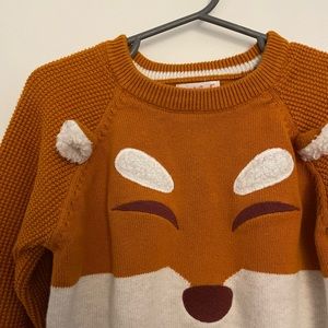 Cat & Jack fox sweater